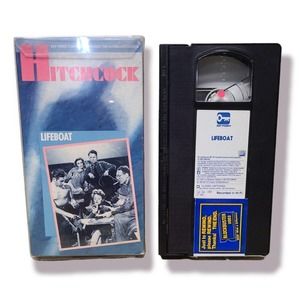 Lifeboat By Alfred Hitchcock (VHS, 1988) BLOCKBUSTER VIDEO